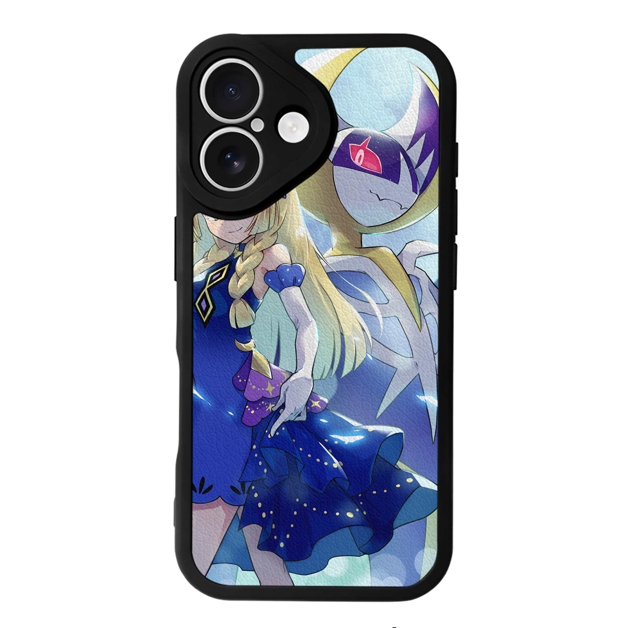 （画像用） ポケットモンスター Pokémon 【iPhone 16シリーズ対応】シリコンスマホケース（レザー調） 材質：シリコン
